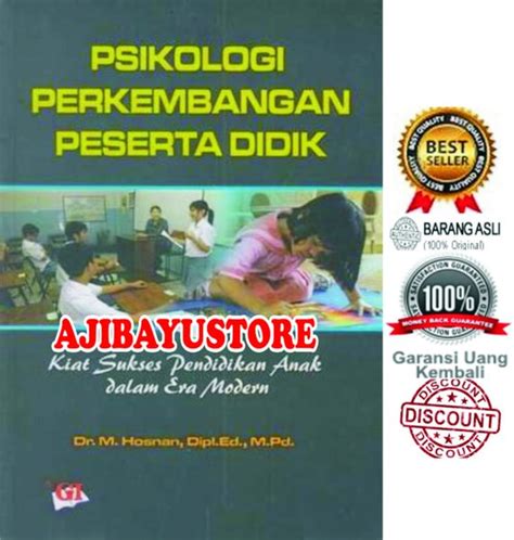 Jual Psikologi Perkembangan Peserta Didik M Hosnan Ghalia Indonesia Di