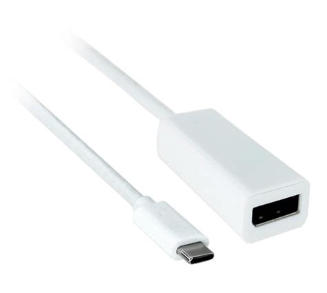 Usb C Male To Displayport Adapter 6 Inches 4k 60hz