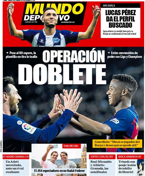 Portada Del Diario Mundo Deportivo 08 02 2020