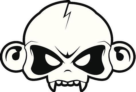 Best Monkey Skull Illustrations Royalty Free Vector Graphics And Clip