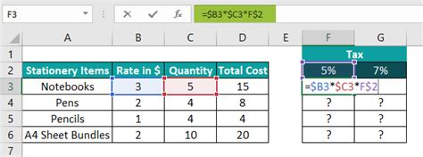 Mixed References In Excel Formula Examples How To Use It