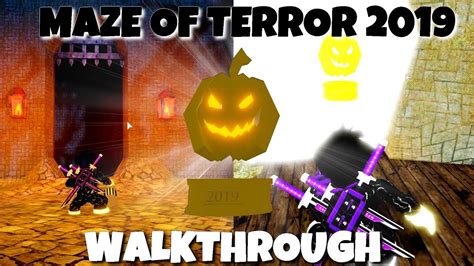 MAZE OF TERROR WALKTHROUGH COMPLETE Roblox Work At A Pizza Place 2019