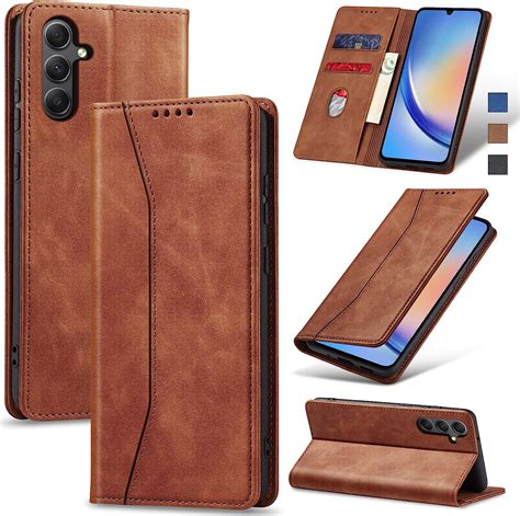 Jasonyu Cover Per Samsung Galaxy A Flip Custodia In Pelle Pu Cover A