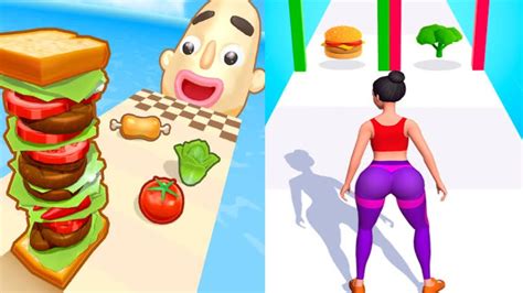 Sandwich Runner Twerk Race D Burger Runner Juice Run Build A Queen