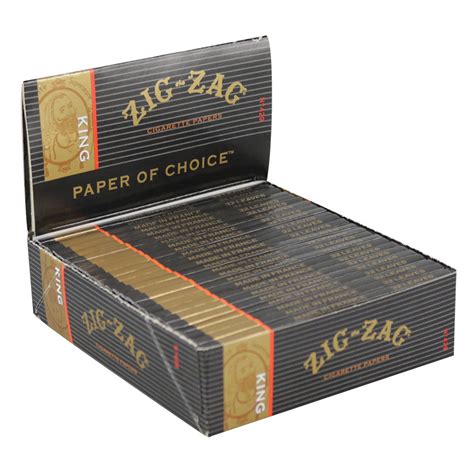 Zig Zag King Size Rolling Papers 24 Pack