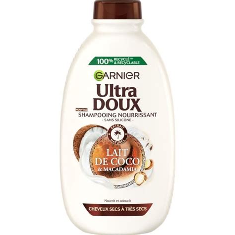 Shampooing GARNIER Ultra Doux Coco Macadamia 400 Ml Cdiscount Au