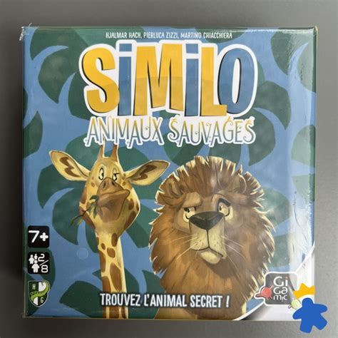 Similo Animaux Gigamic 7ans Jeu de déduction coopératif familial