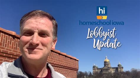 Homeschool Iowa Lobbyist Update Youtube