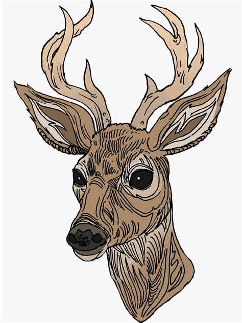 National Animal Of Honduras White Tailed Deer Sticker For Sale By