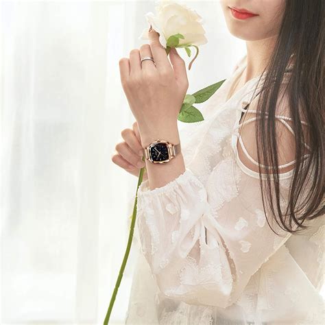 Civo Relojes Mujer Relojes De Se Oras Acero Inoxidable Minimalista