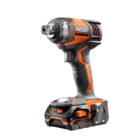 Ridgid X4 18 Volt Lithium Ion Cordless Drill And Impact Driver Combo