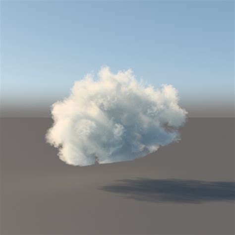 3d Model Volumetric Cloud