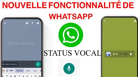 WOLOF UNE NOUVELLE METTRE EN JOUR WHATSAPP Á DÉCOUVRIR STATUT VOCALE