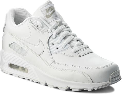 Buty Nike Air Max 90 Leather 302519 113 True Whitetrue White Ceny