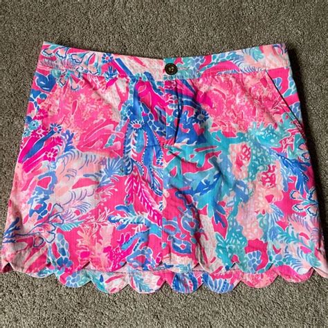 Lilly Pulitzer Skirts Lilly Pulitzer Scallop Edge Skort Size