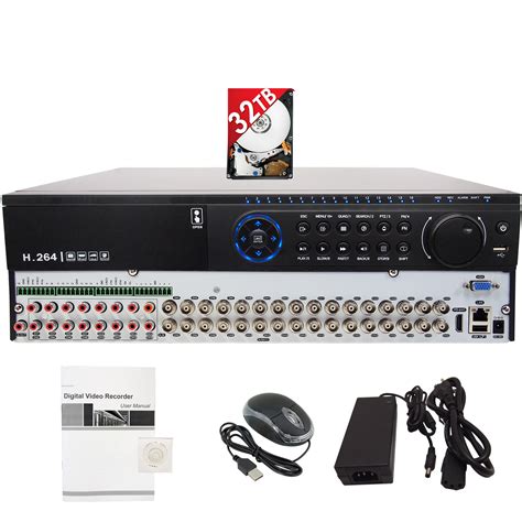 Evertech Hd H Channel Dvr Security Recorder With Tb Hard Drive