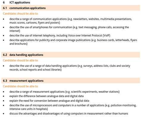 Igcse Ict C6 Ict Applications Cs With Mr Teasdale