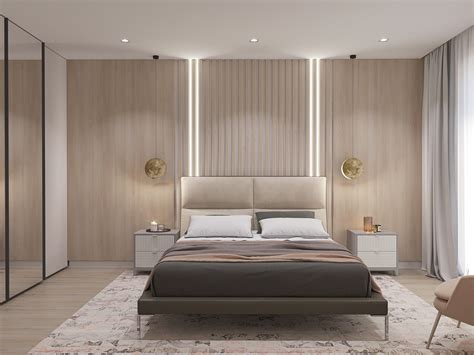 Bedroom & peach colour on Behance