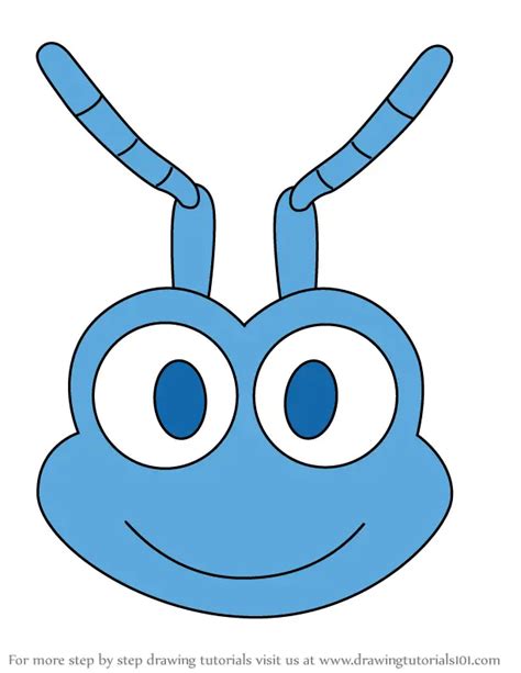 Step By Step How To Draw Flik From Disney Emoji Blitz