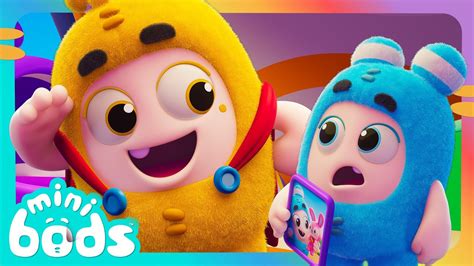 Kahramanım Oddbods tan Yeni Dizi Minibods Çocuklar için Çizgi