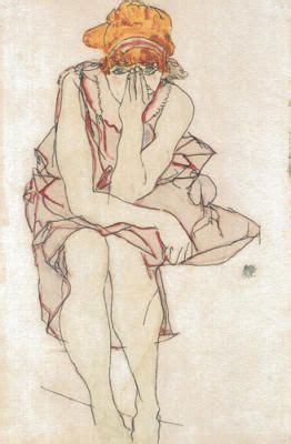 Egon Schiele Drawings Artist Egon Schiele