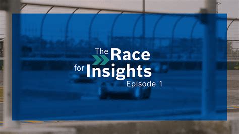 The Race For Insights Episode 1 Providing The Decisive Factor