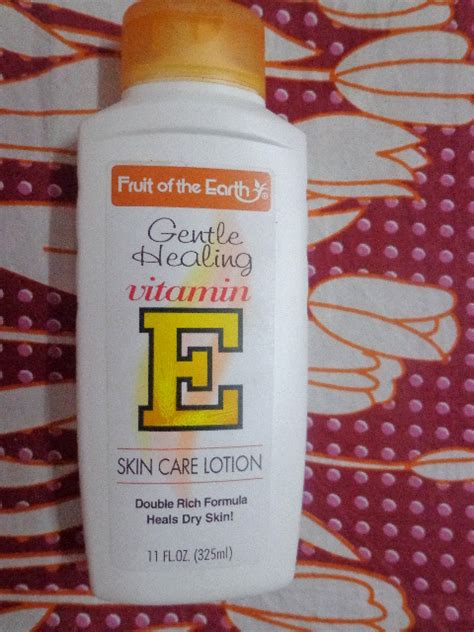 Fruit Of The Earth Gentle Healing Vitamin E Skin Lotion Review