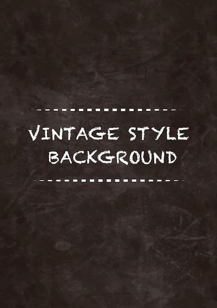 Fondo Estilo Vintage Vector Premium