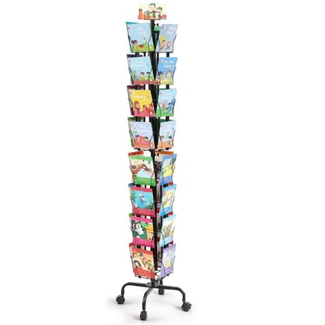 Vevor Magazine Display Stand 32 Pockets Brochure Display Stand 360