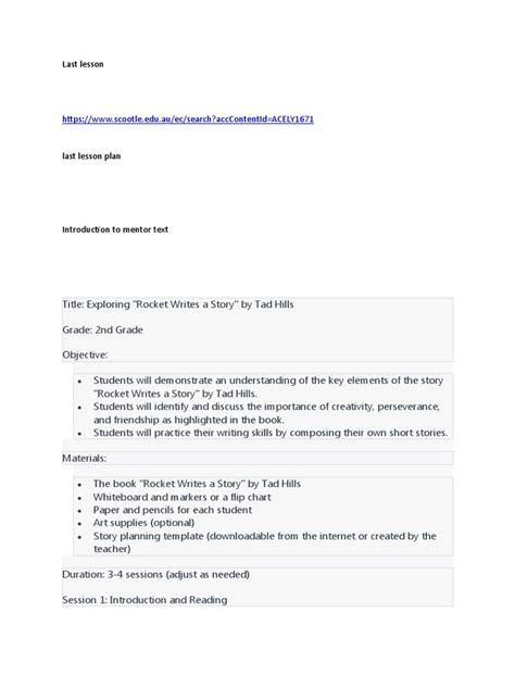 Introduction To Mentor Text Pdf Creativity Brainstorming