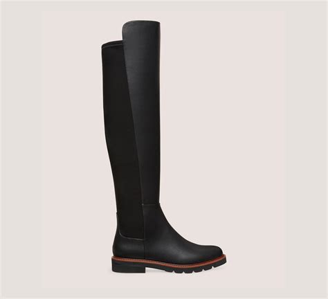 Stuart Weitzman The Adrina City Boot In Black Lyst