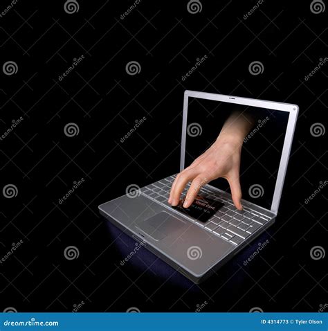 Credit Card Theft stock image. Image of computer, credit - 4314773