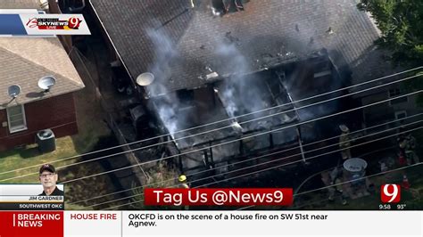 Fire Crews Battled House Fire In Sw Okc