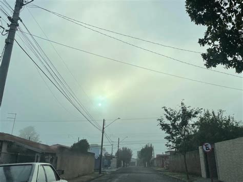 Araraquara Registra Forte Nevoeiro Na Manh Desta Quinta Acidade On