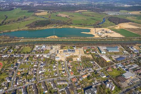 Voerde Niederrhein Von Oben Neubau Eines B Ro Und