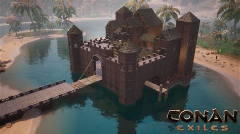 Conan Exiles Game Based Building Ideas Tower Bridge Sims Fantasy