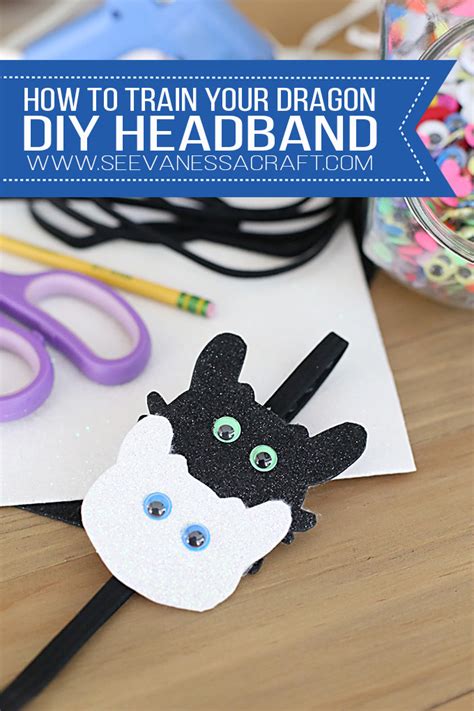 Diy How To Train Your Dragon Headband Craft For Kids