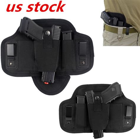 Concealed Carry Iwb Holster Ambidextrous Pancake Gun Holster With Magazine Pouch สำนักงานสิทธิ