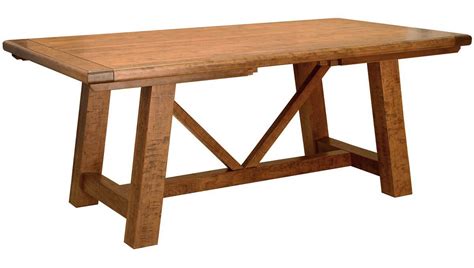 Lamesa Trestle Table Countryside Amish Furniture