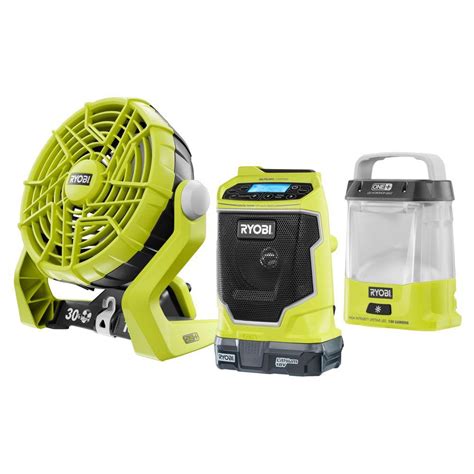 Ryobi ONE+ 18-Volt Lithium-Ion Cordless Combo Kit (3-Piece)-P1840 - The ...