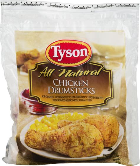 Tyson All Natural Drumsticks Chicken Tyson 23700162243 Customers