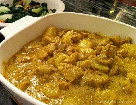 Easy Coconut Milk Curry Chicken Oh Snap Lets Eat