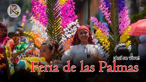 As Se Vive La Feria De Las Palmas En Panchimalco Youtube