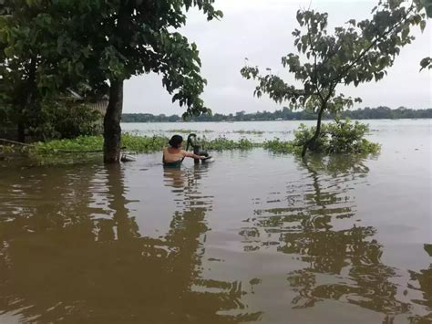 Pictures Of Devastation Due To Assam Floods That Has Killed Two And Displaced People In Nearly A