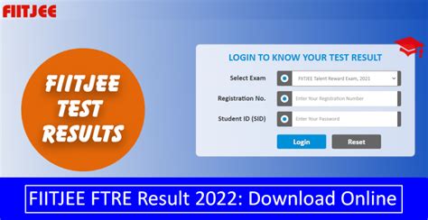 FIITJEE FTRE Result 2022 (Released): Check Talent Reward Exam Results - KVSRO