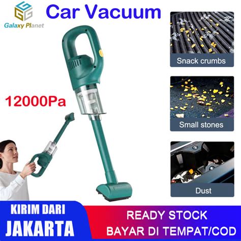 Car Vacum Cleaner Mobil Penyedot Debu 12000Pa Mini Portable Wireless