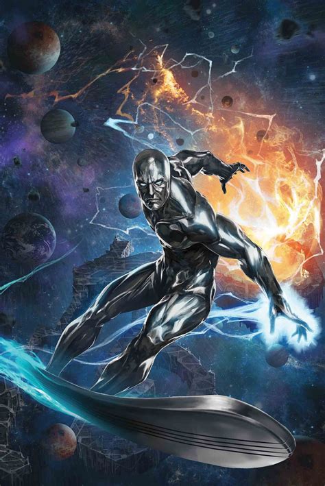 This Is The Skan Srisuwan Variant Cover For Defenders Silver Surfer