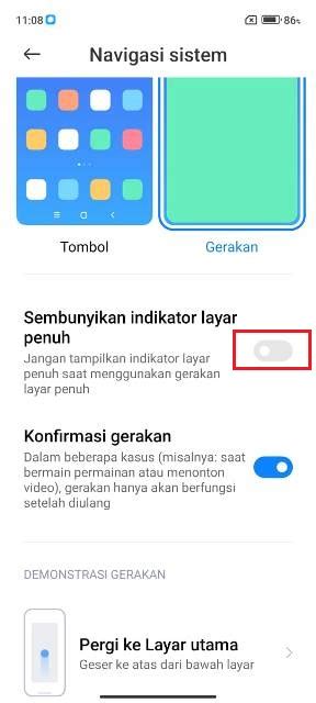 Cara Mengaktifkan Mode Layar Penuh Di HP Xiaomi Rancah Post