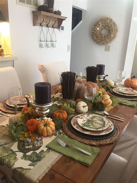 Pottery Barn Pumpkin Table Pottery Barn Pumpkin Fall Table