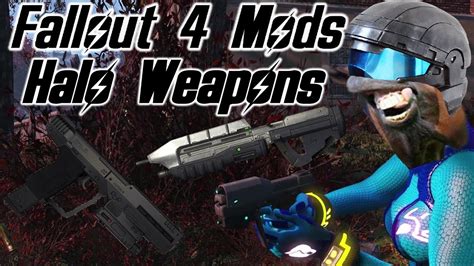 Fallout 4 Mods Ma5 Rifle And M6 Pdws Magnum From Halo Youtube